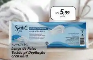 Drogal Lenço de falso tecido p/depilação 20un oferta
