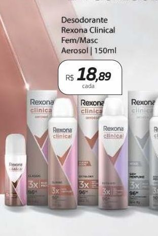 Drogal Desodorante rexona clinical 150ml oferta