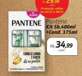 Drogal Kit shampoo 400ml + condicionador 175ml pantene oferta
