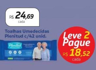 Drogal Toalhas umedecidas plenitud 42un oferta