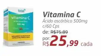 Drogal Vitamina c c/60 cps oferta