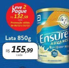 Drogal Suplemento vitanímico ensure 850g oferta