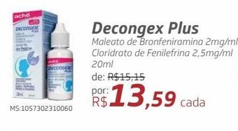 Drogal Decongex plus 20ml oferta