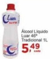 Rossi Supermercado Alcool Liquido Luar 46 trad. 1L oferta