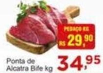 Rossi Supermercado Ponta de Alcatra Bife 1kg oferta