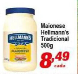 Maionese Hellmann's Tradicional 500g