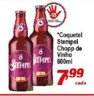 Coquetel Stempel Chopp de Vinho 600ml