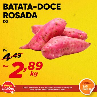 Dia Batata Doce Rosada 1kg oferta