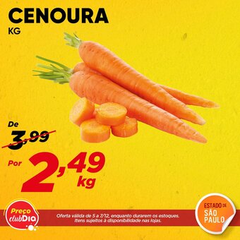 Dia Cenoura 1kg oferta