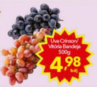 Uva Crimson/ Vitocia Bandeja 500g