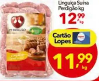 Lopes Supermercados Linguica Suina Perdigao 1kg oferta