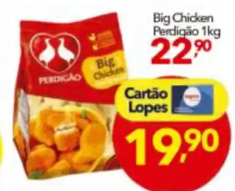Lopes Supermercados Big Chicken Perdigao 1kg oferta