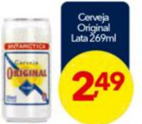 Lopes Supermercados Cerveja Original Lata 269ml oferta
