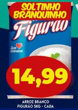Supermercados Cristal Arroz Branco Figurao 5kg oferta