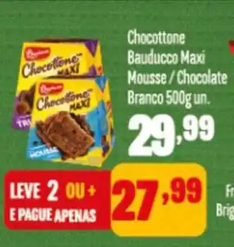 Rede Top Chocottone bauducco maxi mousse - chocolate branco oferta