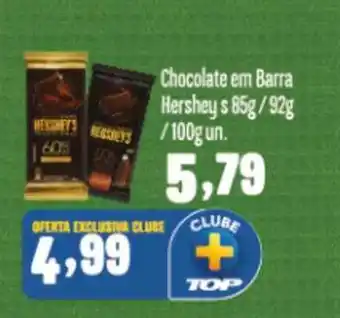 Rede Top Chocolate em barra hershey s oferta