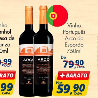 Delta Supermercados Vinho oferta