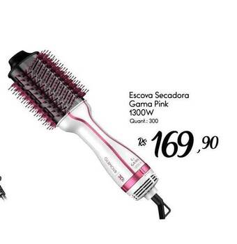 Giassi Supermercados Escova secadora gama pink 1300w oferta