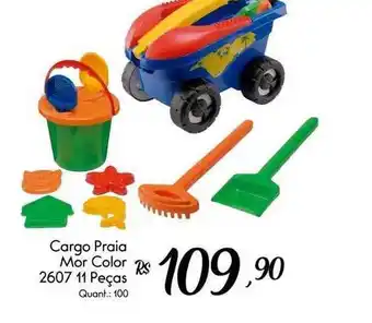 Giassi Supermercados Cargo praia mor color 2607 11 peças oferta