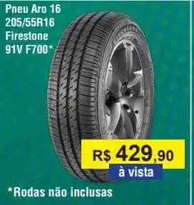 Pneu aro 16 205 55r16 firestone 91v f700