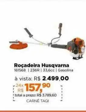 Lojas TaQi Roçadeira husqvarna 161568 oferta