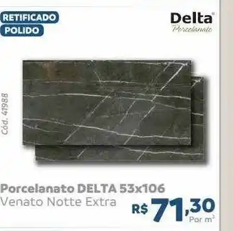 Tumkus Porcelanato delta 53x106 venato notte extra oferta