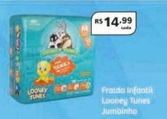 Drogarias Tamoio Fralda infantil looney tunes jumbinho oferta