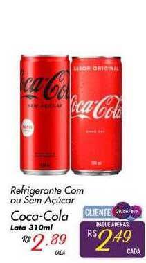Muffato Refrigerante com ou sem açúcar coca-cola oferta