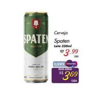 Muffato Cerveja spaten oferta