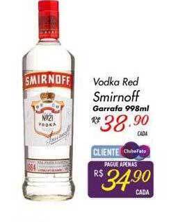 Muffato Vodka red smirnoff oferta