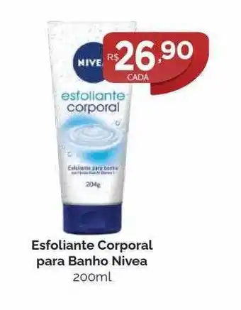 Drogarias Farmagnus Esfoliante corporal para banho nivea oferta