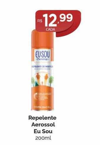 Repelente aerossol eu sou