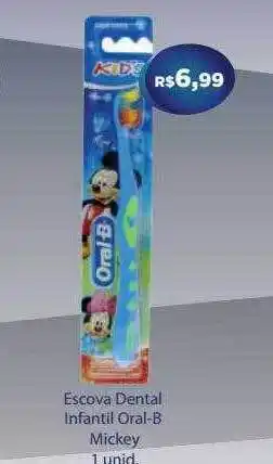Drogarias Farmagnus Escova dental infantil oral-b mickey oferta