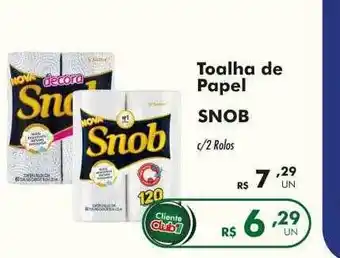 Toalha de papel snob