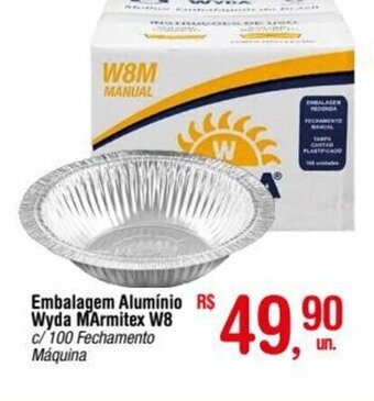 Embalagem Aluminio Wyda