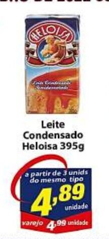 Vencedor Atacadista Leite Condensado Heloisa 395g oferta