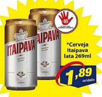 Vencedor Atacadista Cerveja Itaipava lata 269ml oferta