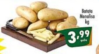 Vencedor Atacadista Batata Monalisa 1kg oferta