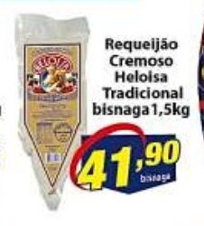 Vencedor Atacadista Requeijao Cremoso Heloisa Tradicional bisnaga 1.5kg oferta