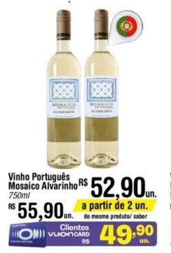 Vinho Portugues Mosaico Alvarinho 750ml