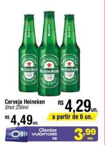 Fort Atacadista Cerveja Heineken 250ml oferta