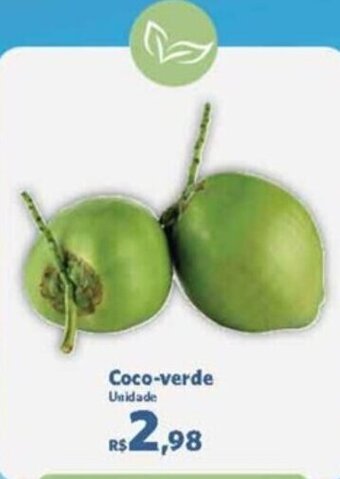 Coco verde unidade