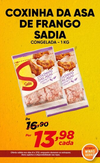 Coxinha da Asa de Frango Sadia 1kg