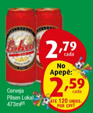 Cerveja Pilsen Lokal 473ml