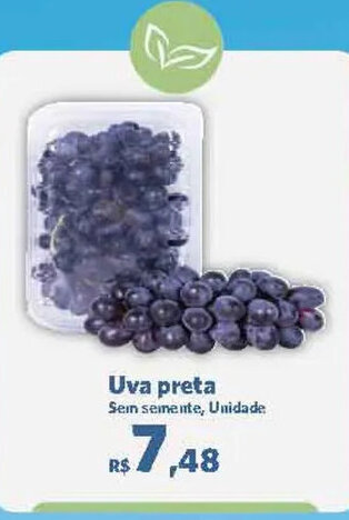 Sam's Club Uva Preta sem semente unidade oferta