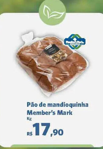 Sam's Club Pao de mandioquinha Member's Mark 1kg oferta