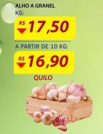Assaí Atacadista Alho a granel 1kg oferta