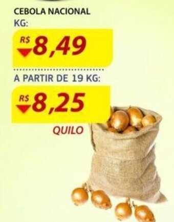 Assaí Atacadista Cebola Nacional 1kg oferta