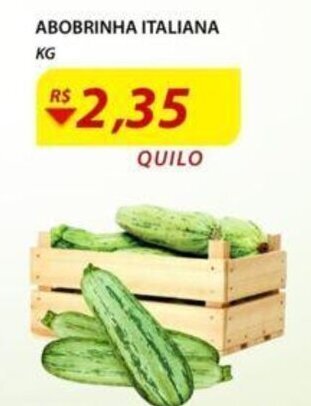 Assaí Atacadista Abobrinha Italiana 1kg oferta