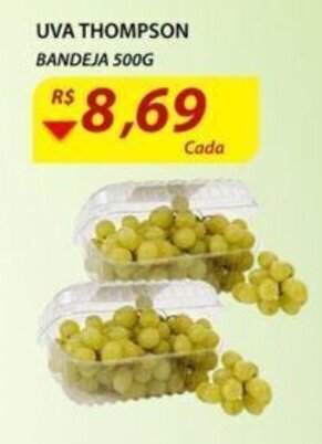 Uva Thompson Bandeja 500g